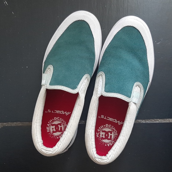 Women's DC Manual X Susie Green Skate Slip On Shoes Size US 6 - Picture 4 of 9